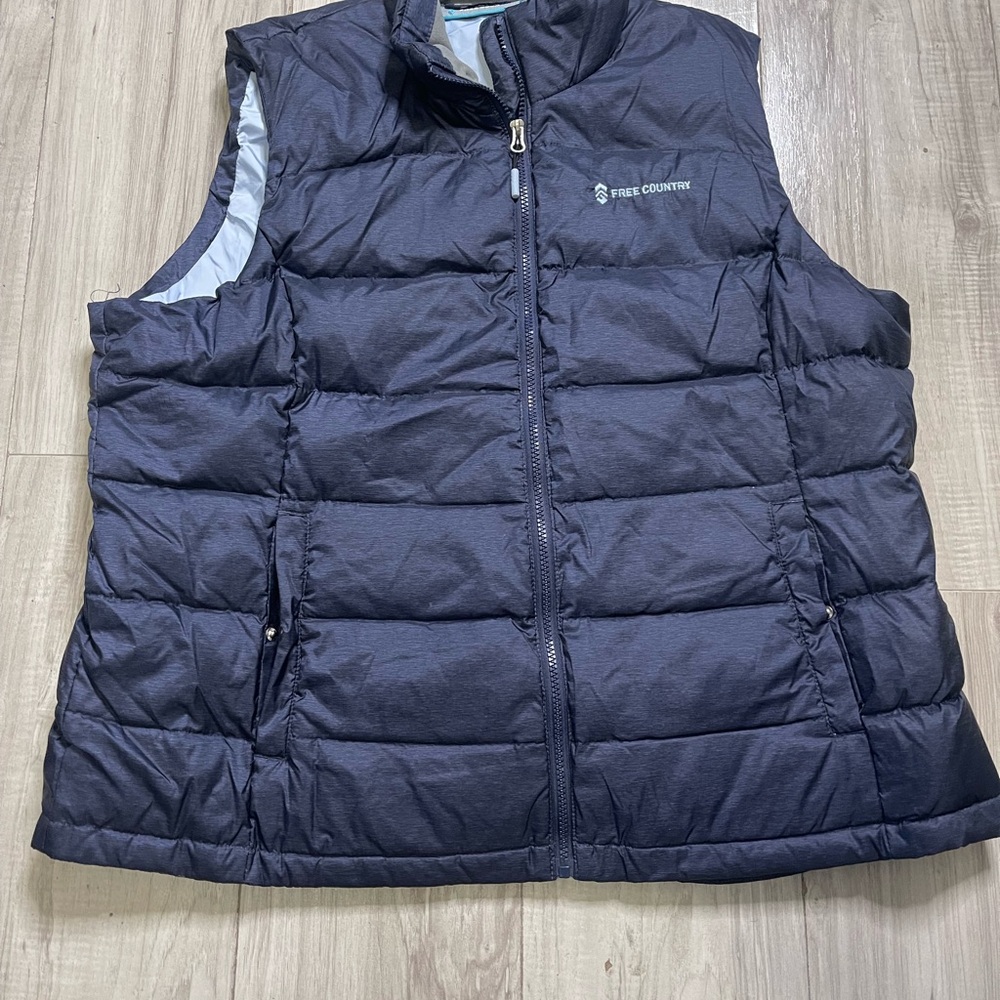 Free‎ Country Black Quilted Vest